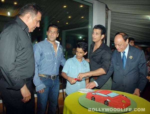 Boman Irani, Salman Khan, Ritvik Sahore, Sharman Joshi 