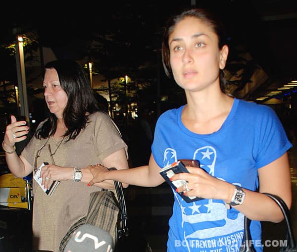 Kareena Kapoor with mom, Babita Kapoor