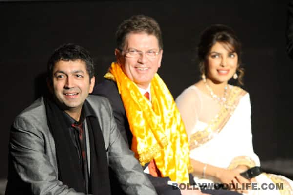 Kunal Kohli, Ted Baillieu and Priyanka Chopra