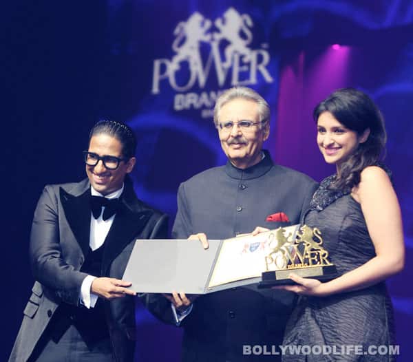 Parineeti Chopra received the award for Rising Star Female at Planman Media's PowerBrands Hall of Fame awards