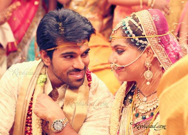 Ram Charan Teja-Upasana Kamineni wedding pics: Amitabh Bachchan, Rajinikanth, Sridevi, Shriya Saran bless the couple