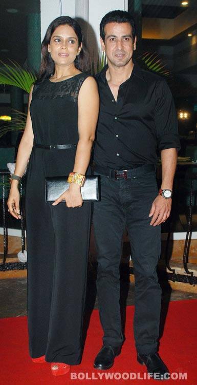 Ronit Roy with wife Neelam Singh 