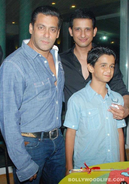 Salman Khan, Sharman Joshi and Ritvik Sahore