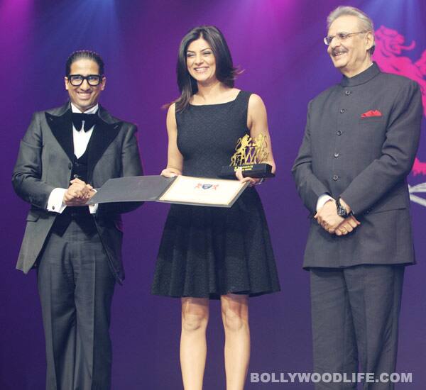 Sushmita Sen with Arindam Chaudhuri