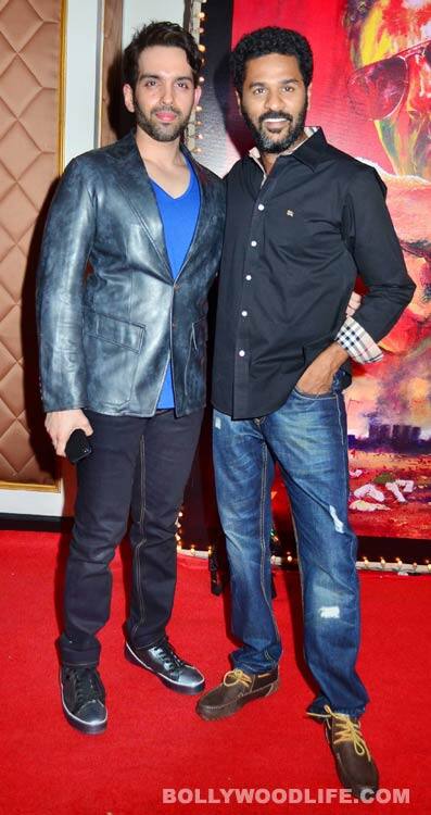 Luv Sinha and Prabhu Deva 