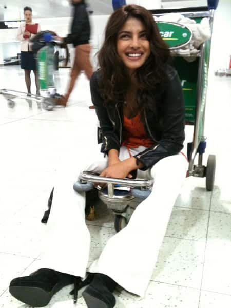 What are Shahid Kapoor and Priyanka Chopra doing in Australia?