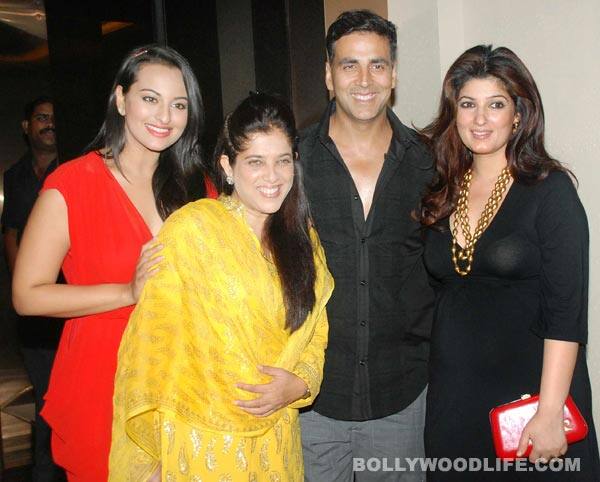 Sonakshi, Shabina Khan, Akshay and Twinkle 