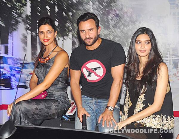 Deepika Padukone, Saif Ali Khan, Diana Penty promote 'Cocktail'