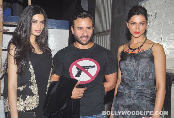 Deepika Padukone, Saif Ali Khan, Diana Penty promote 'Cocktail'