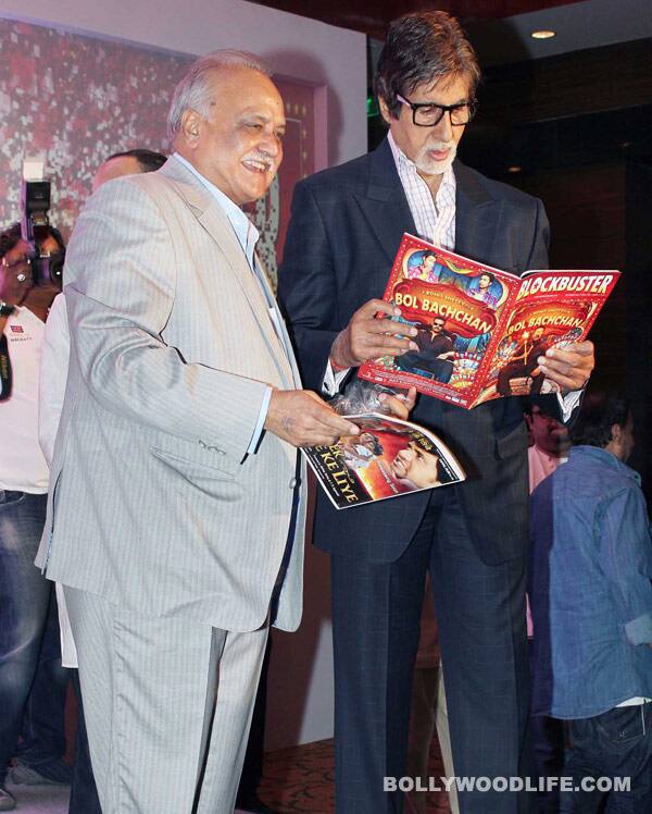 TP Aggrawal and Amitabh Bachchan