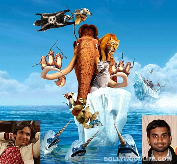 Kunal Nayyar, Aziz Ansari lend their voice for 'Ice Age 4