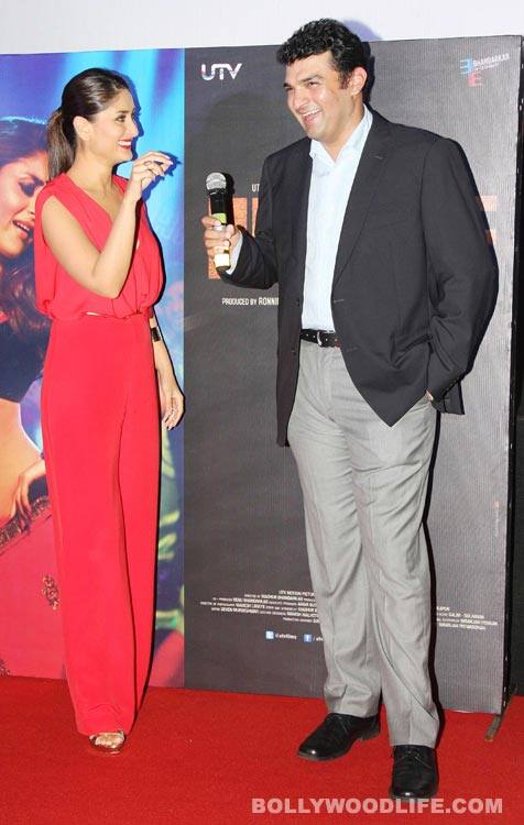 Kareena Kapoor and Siddharth Roy Kapur at the trailer launch of 'Heroine'