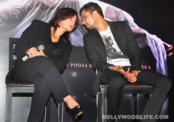 Pooja Bhatt and Randeep Hooda at the 'Jism 2' press conference