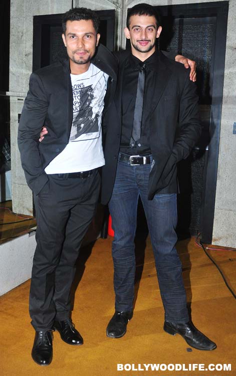 Arunoday Singh, Randeep Hooda at the 'Jism 2' press conference
