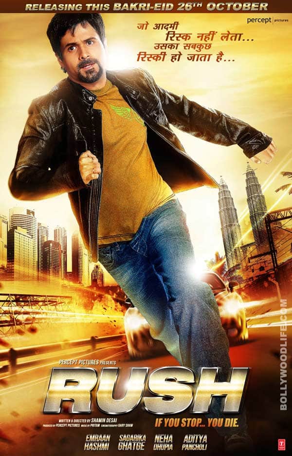RUSH first look: Emraan Hashmi takes a risk