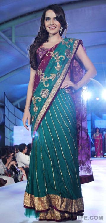 Shazahn Padamsee walks for Shaina NC