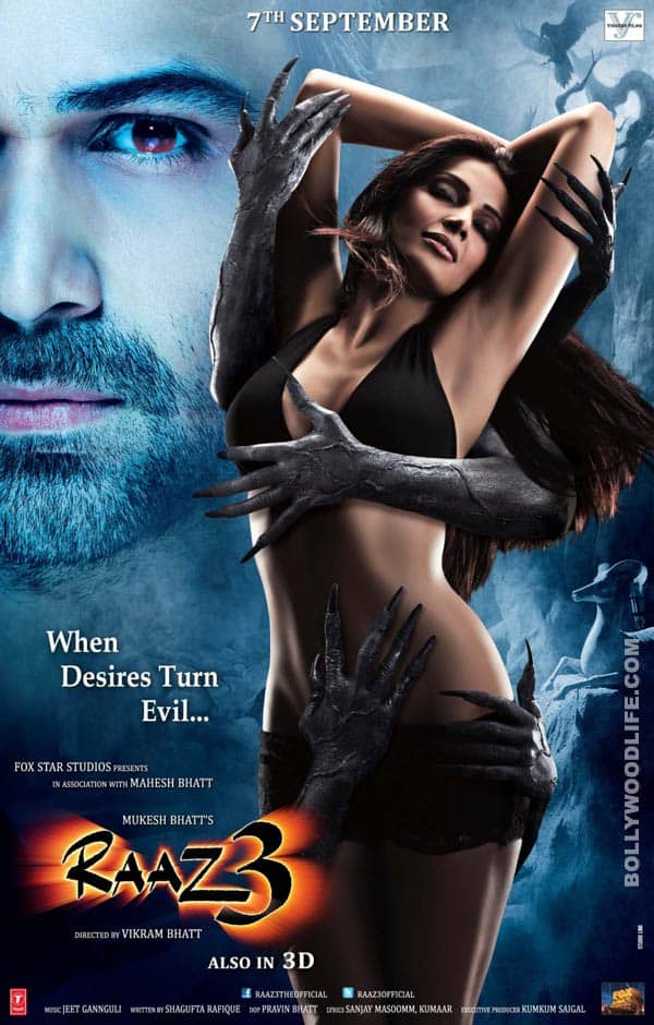 ‘Raaz 3′ first look: Emraan Hashmi and Bipasha Basu make an unconventional pair