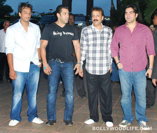 Salman Khan, Baba Siddique and Arbaaz Khan