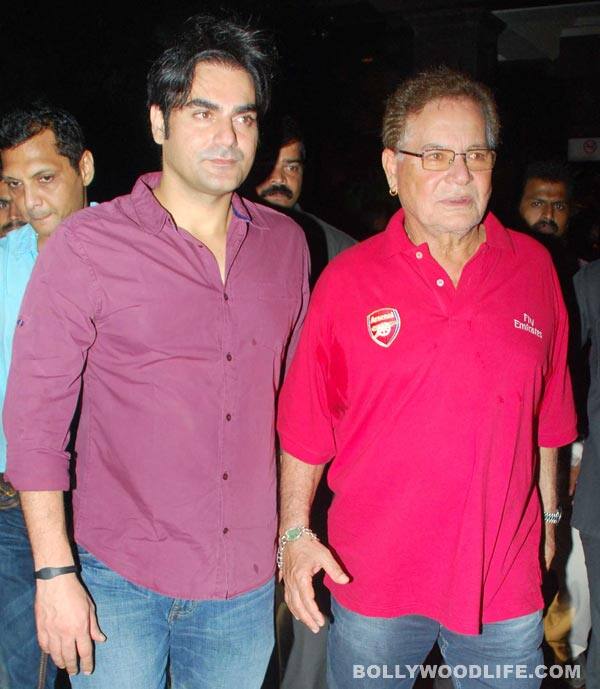 Arbaaz Khan and Salim Khan
 