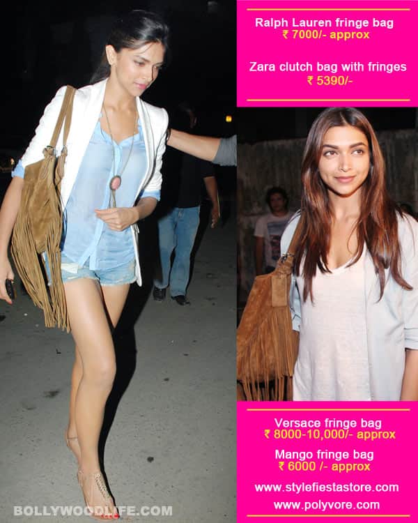 Why does Deepika Padukone love her tassel bag?