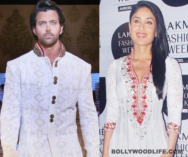 Hrithik Roshan and Kareena Kapoor not working together...