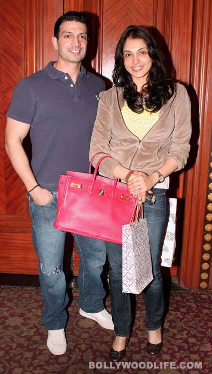 Isha Koppikar with husband Timmy Narang