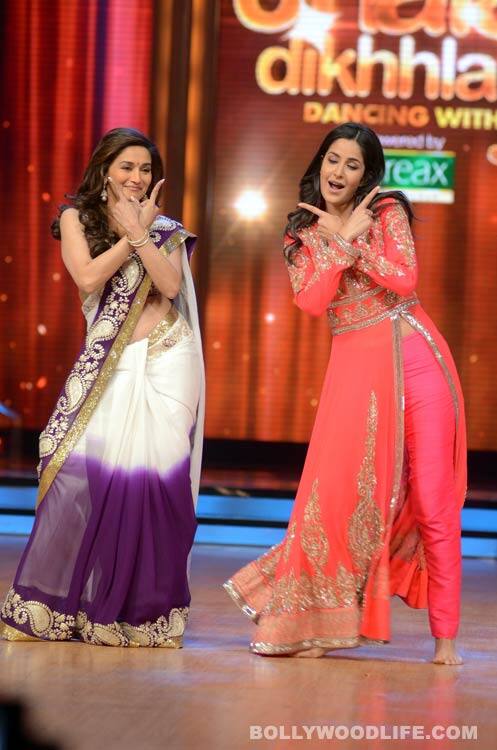 Madhuri and Katrina Kaif get jiggy