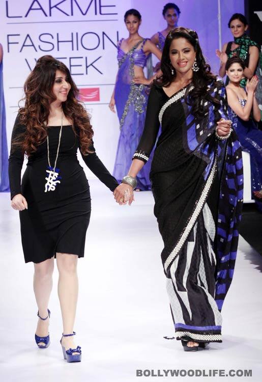 Sameera Reddy and Archana Kochar at Lakme Fashion Week - Day 5