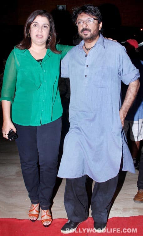 Farah Khan and Sanjay Leela Bhansali