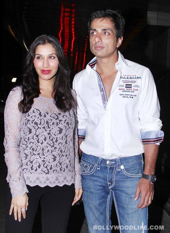 Sophie Chowdry and Sonu Sood