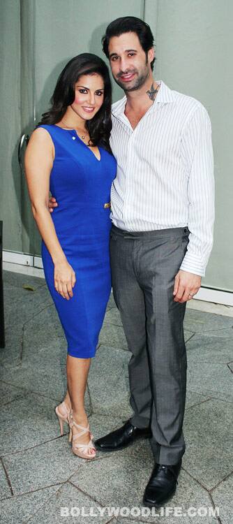 Sunny Leone and Daniel Weber