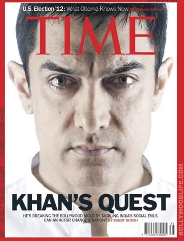 Aamir Khan – first Bollywood hero on Time Magazine cover?