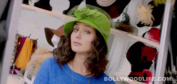 Who did Preity Zinta share her bed with?