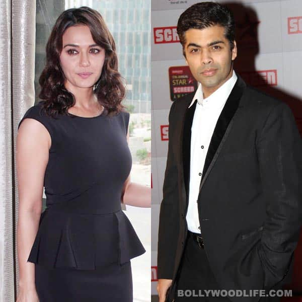 Karan Johar is Preity Zinta's new advisor! - Bollywoodlife.com