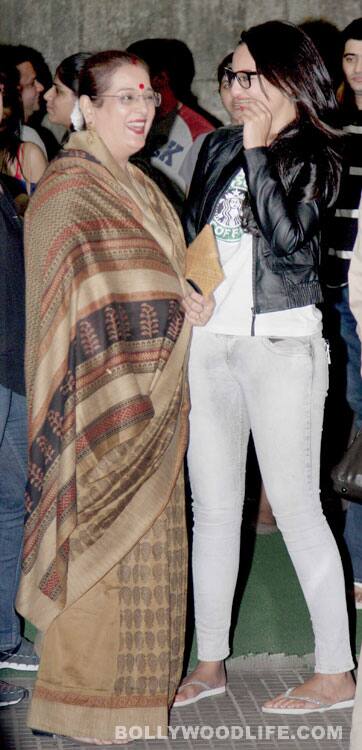 Poonam Sinha with mom Sonakshi Sinha 