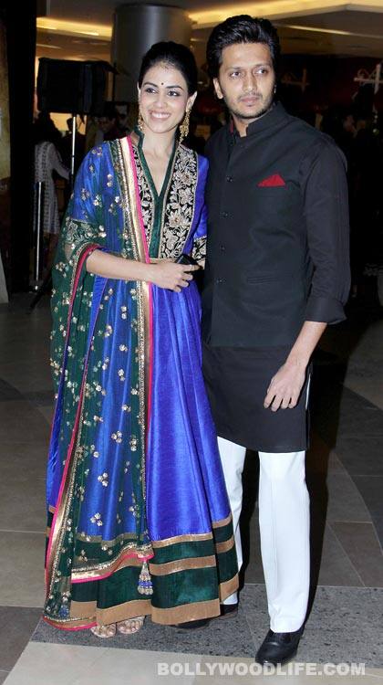 Gallery: Dabangg 2 premiere: Salman Khan, Aamir Khan and Sonakshi Sinha spotted on the red carpet Genelia and Riteish Deshmukh