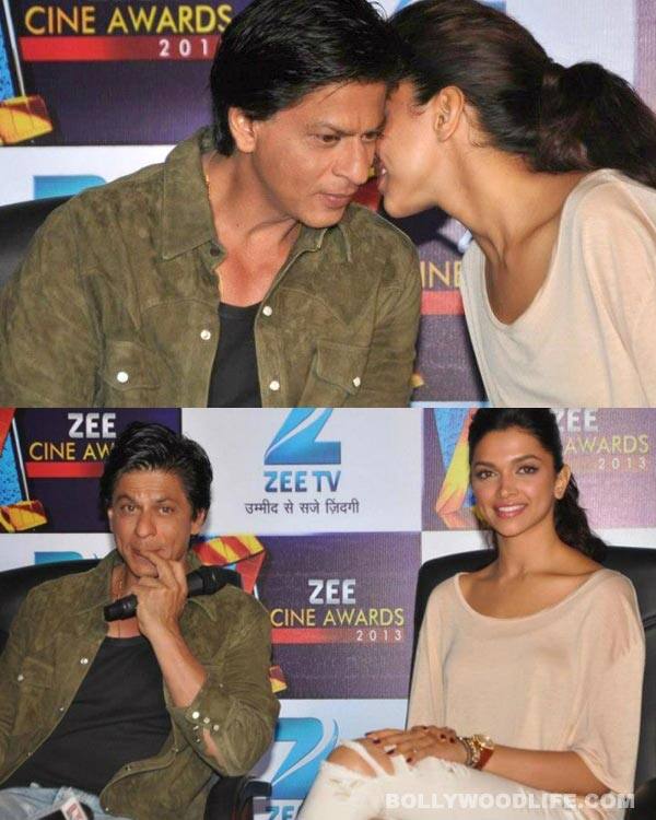 Deepika Padukone shares a secret with Shahrukh Khan! - Bollywood News