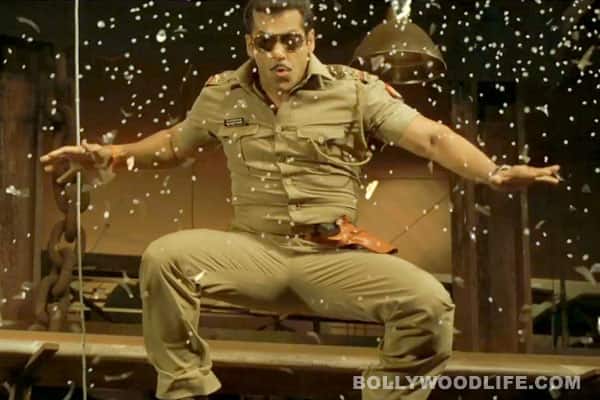 Why is Salman Khan growling like a tiger in Dabangg 2?