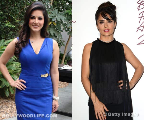 Will Sunny Leone overpower Salma Hayek’s sexual charm in Geetanjali I Love You?