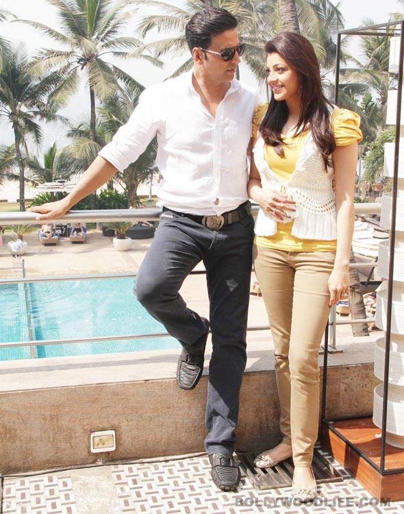 Akshay Kumar and Kajal Aggrawal promote Special 26