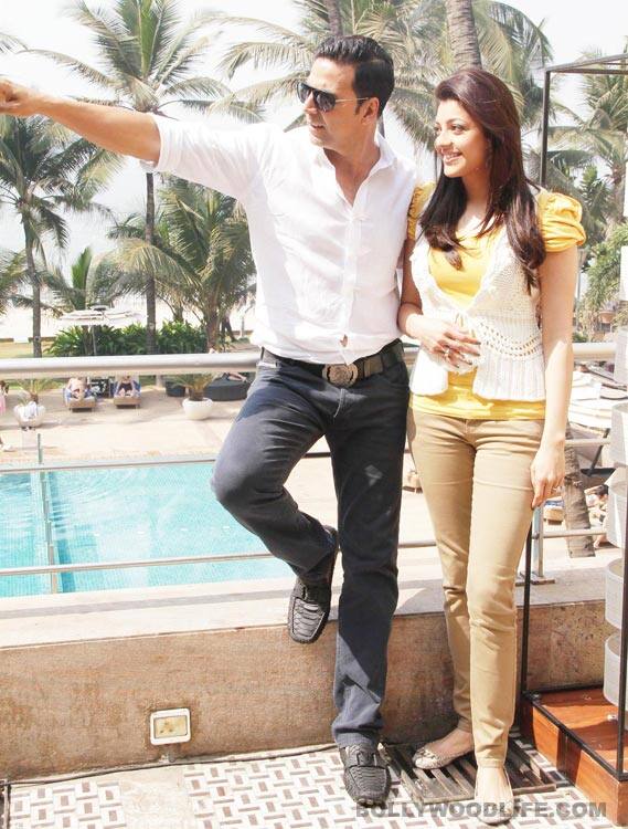 Akshay Kumar and Kajal Aggrawal promote Special 26