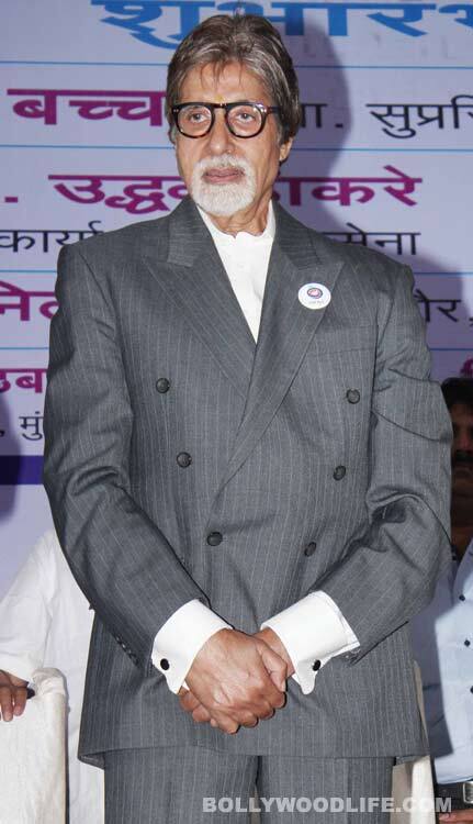 Shiv Sena chief Uddhav Thackeray felicitates Amitabh Bachchan!