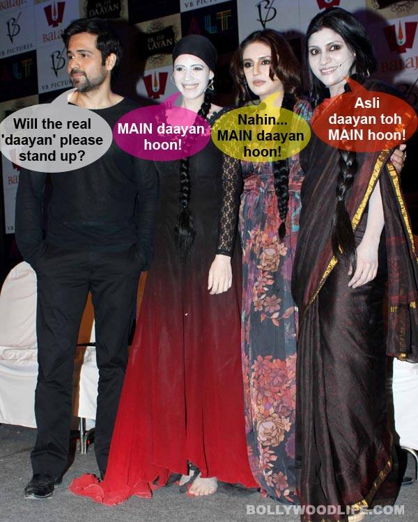 Gallery: Emraan Hashmi, Kalki Koechlin, Konkona Sen Sharma, Huma Qureshi turn creepy at the Ek Thi Daayan event