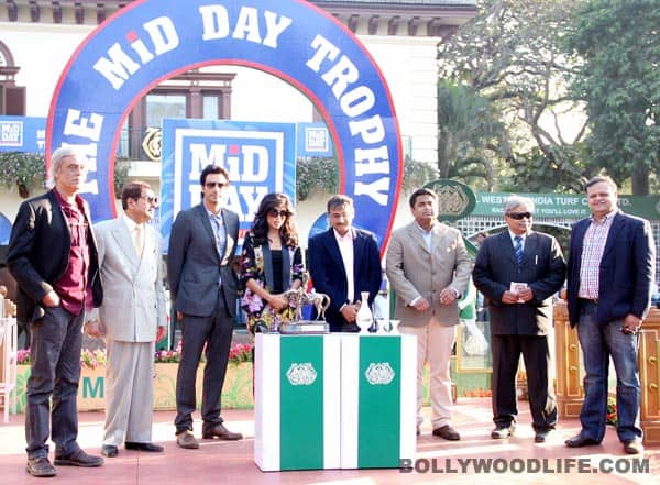 Sudhir Mishra, Chitrangda Singh and Arjun Rampal at Mid-Day Race