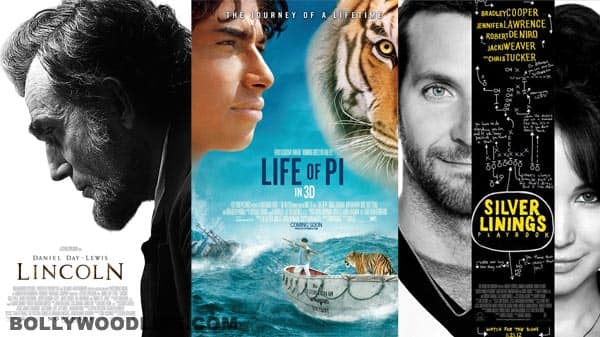 Oscar Awards 2013 nominations: Life of Pi, Lincoln & Silver Linings