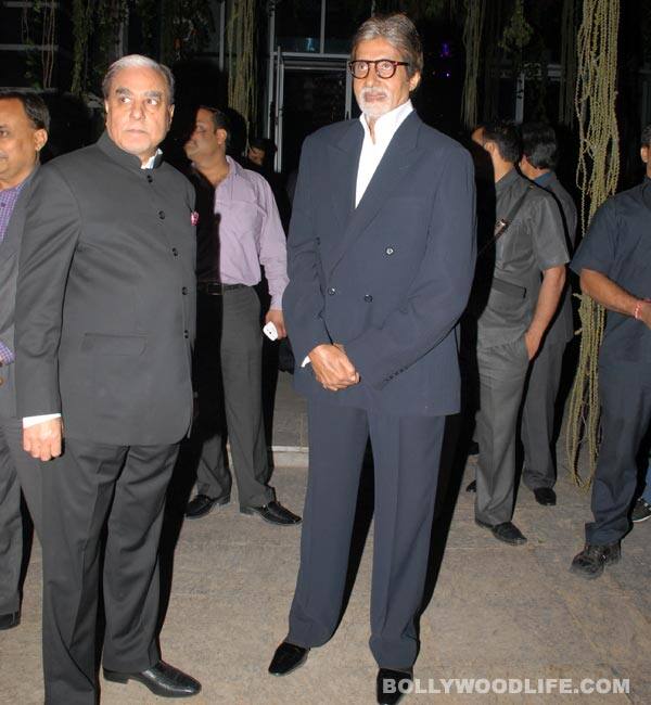 Subhash Chandra Goel and Amitabh Bachchan