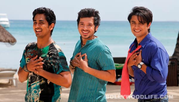 Ali Zafar, Siddharth and Divyendu Sharma pull each other’s undies