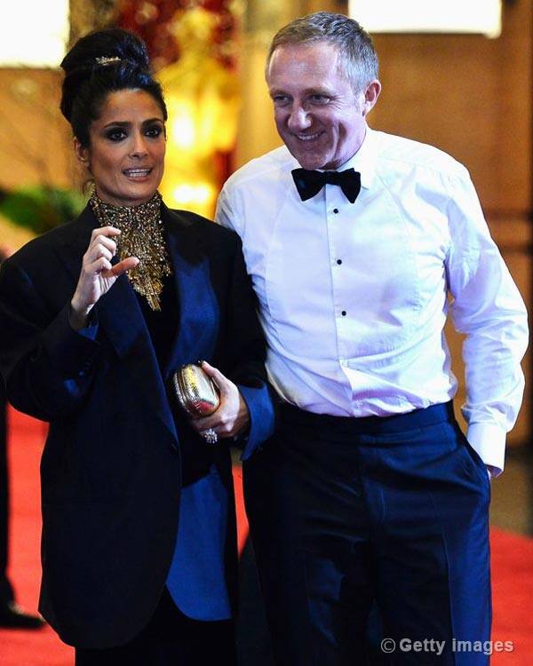 Salma Hayek and François Henri Pinault
