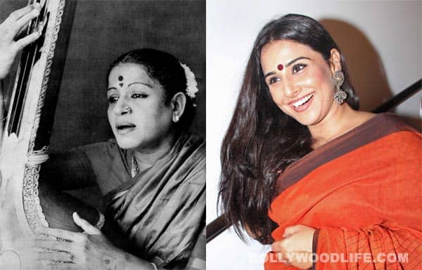 Why is Vidya Balan the perfect choice to play MS Subbulakshmi?