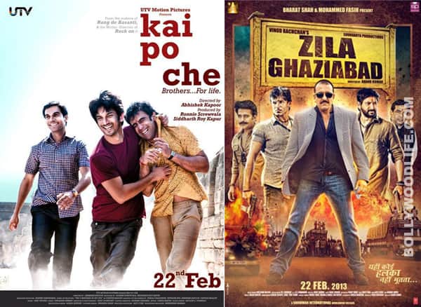 Box office report: Kai Po Che! beats Zila Ghaziabad by a huge margin in the opening weekend